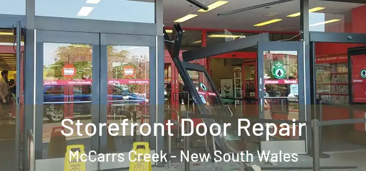 Storefront Door Repair McCarrs Creek - New South Wales