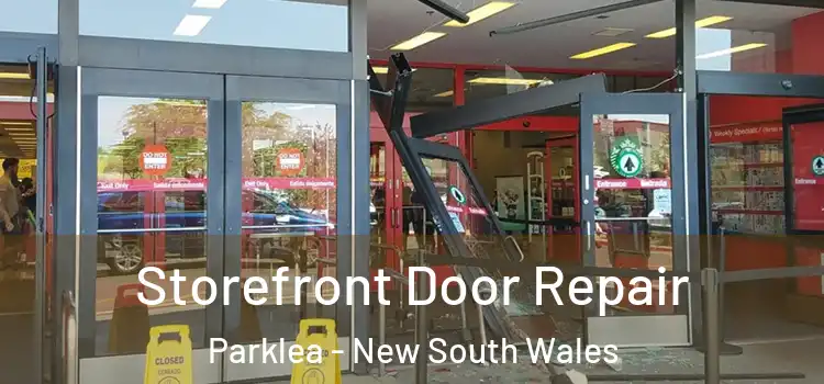 Storefront Door Repair Parklea - New South Wales