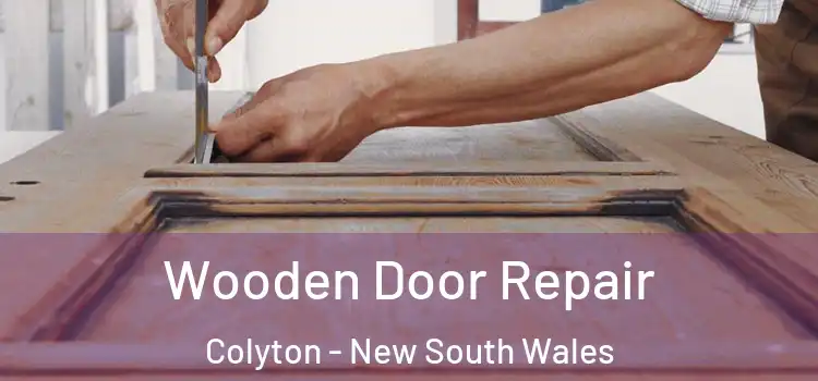 Wooden Door Repair Colyton - New South Wales