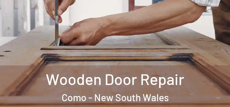 Wooden Door Repair Como - New South Wales