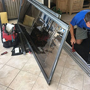 sliding glass door frame repair Sydney